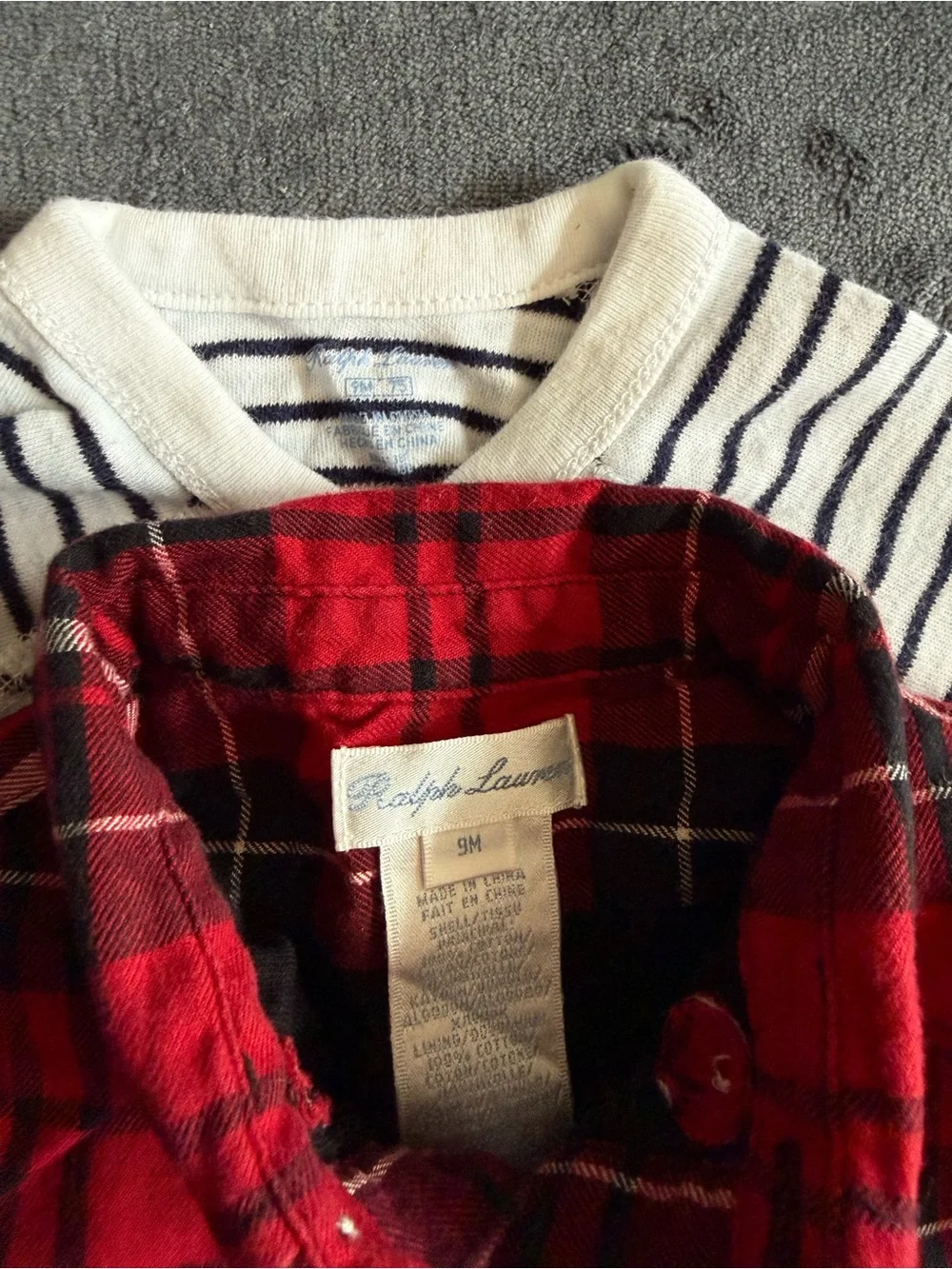 Ralph Lauren baby clothes size 9 months